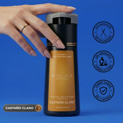 POLAR COLOR+ | Champú colorante instantáneo