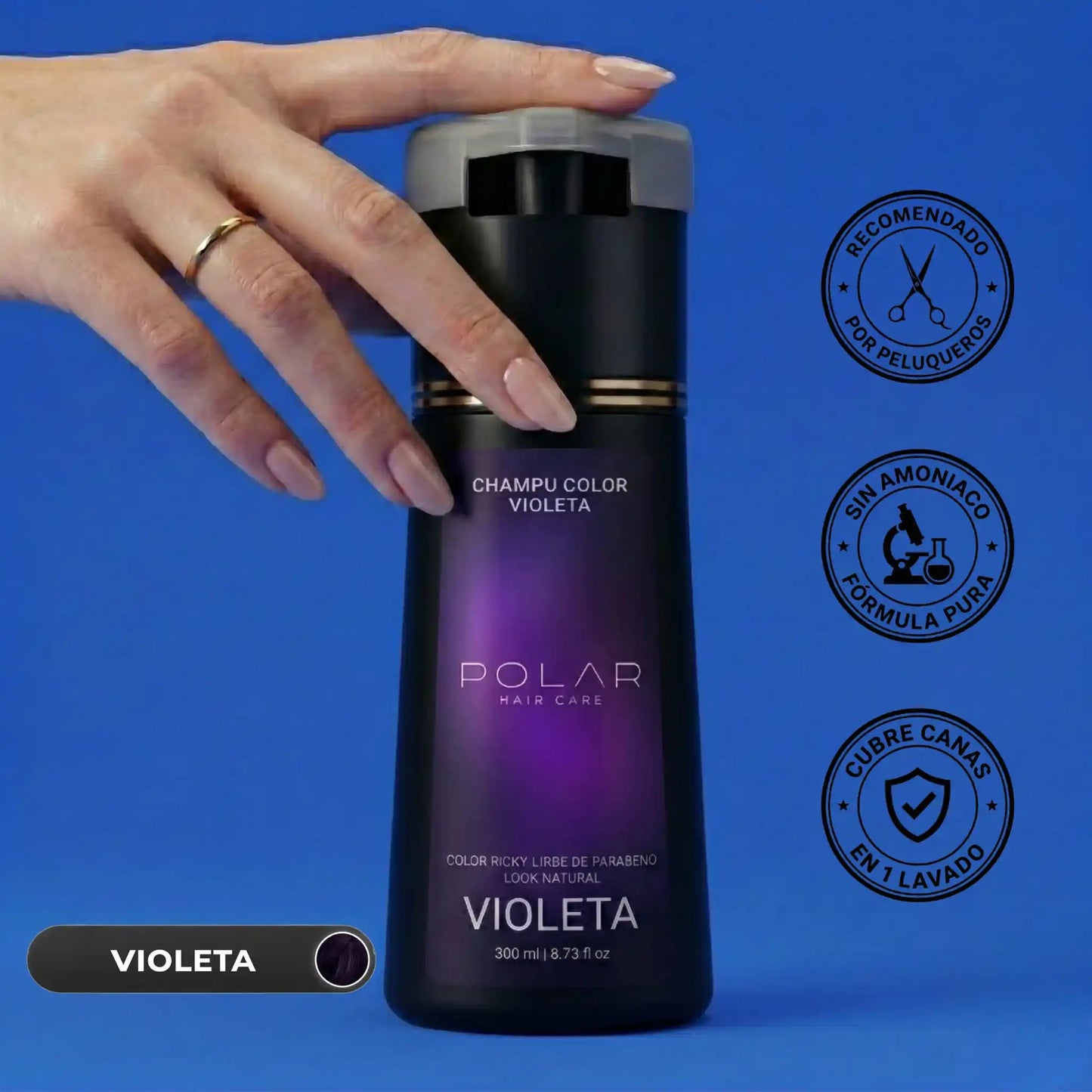 POLAR COLOR+ | Champú colorante instantáneo