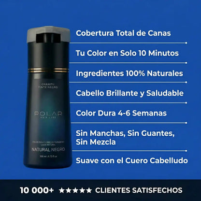 POLAR COLOR+ | Champú colorante instantáneo