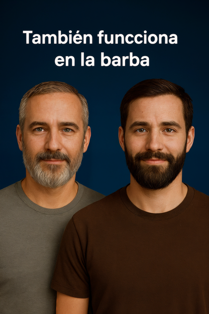 Champú colorante instantáneo